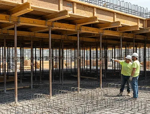 Reinforced Concrete Suspended Slab Forming