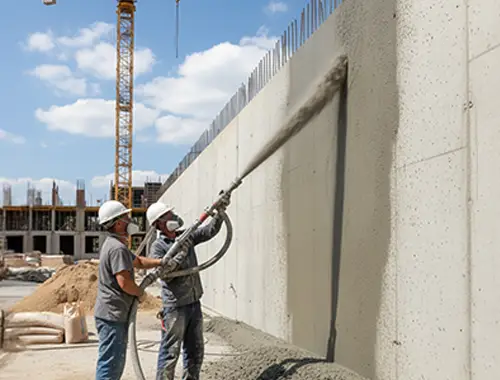 Shotcrete walls Services