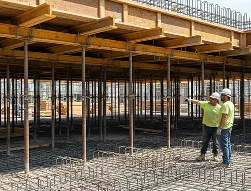 Reinforced Concrete Suspended Slab Forming